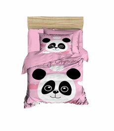 L'essentiel linge de maison Juego de funda nórdica PH1110 Rosa, Negro y Blanco